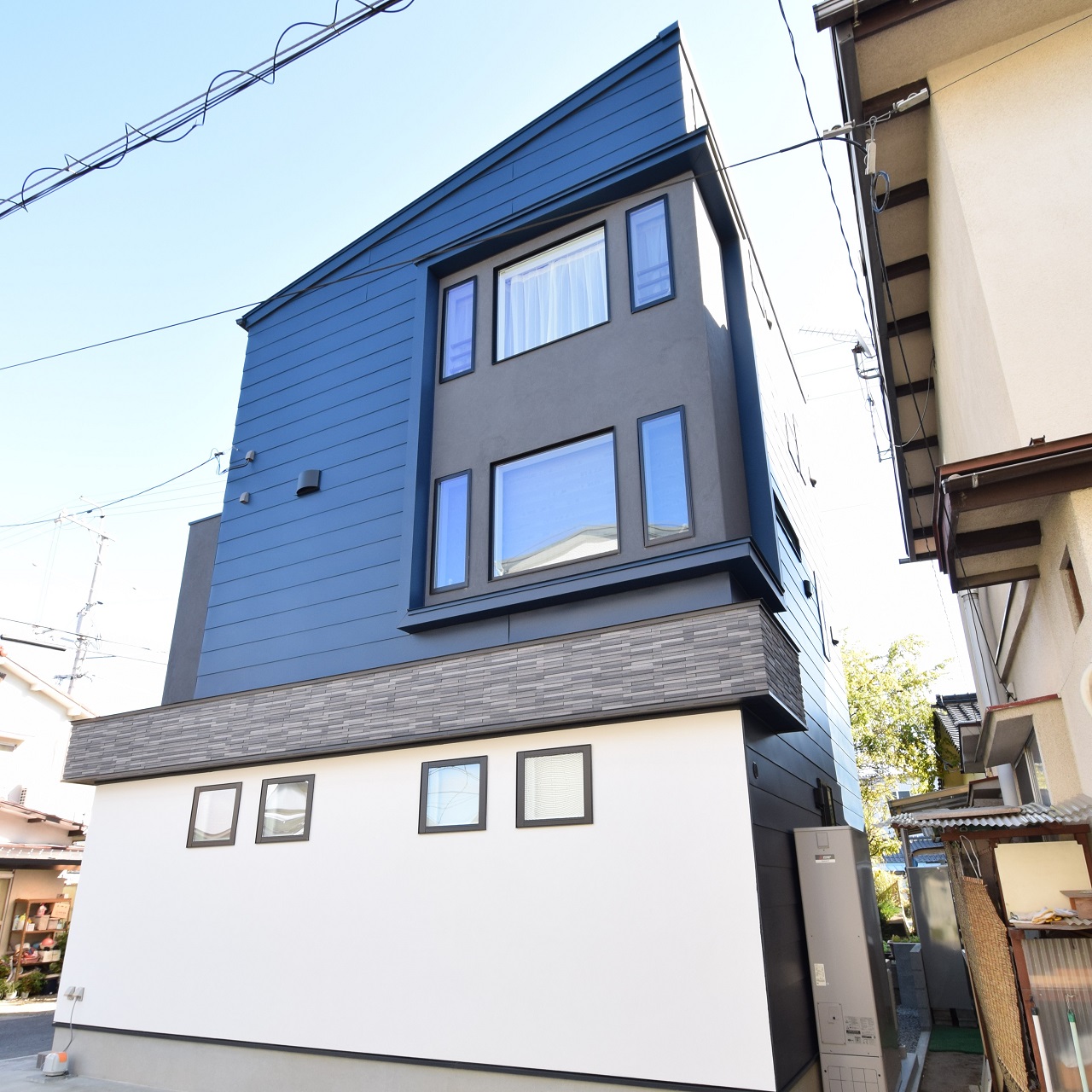 【デザインハウス】2階にリビングを設けた「デザインハウス×2世帯住宅」